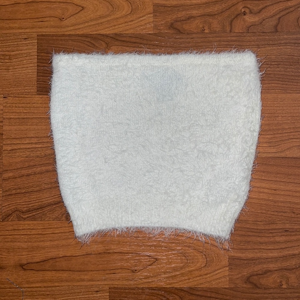 Furry crop top